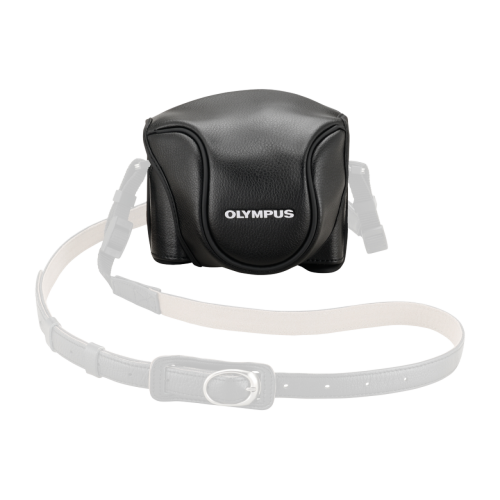 Кожаный чехол Olympus CSCH-118 для фотоаппарата Stylus 1 черный (V600079BW000)