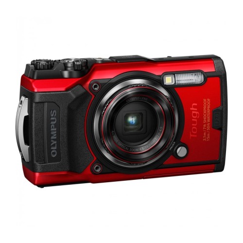 Компактный фотоаппарат Olympus Tough TG-6, красный