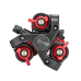 Штатив Manfrotto MKBFRA4RD-BH красный (MFT-MKBFRA4RD-BH)