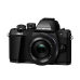 Фотоаппарат Olympus OM-D E-M10 Mark II Pancake Double Zoom Kit с объективами 14-42 EZ и 40-150mm черный (V207053BE000)