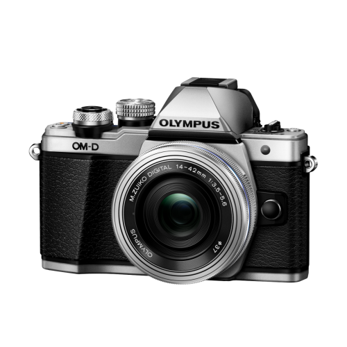 Фотоаппарат Olympus OM-D E-M10 Mark II Pancake Zoom Kit с 14-42 EZ серебристый (V207052SE000)