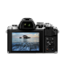 Фотоаппарат Olympus OM-D E-M10 Mark II Pancake Zoom Kit с 14-42 EZ серебристый (V207052SE000)