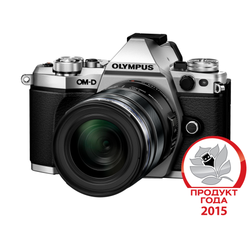 Фотоаппарат Olympus OM-D E-M5 Mark II 1250 Kit с объективом 12-50 1:3.5-6.3 серебристый (V207042SE000)