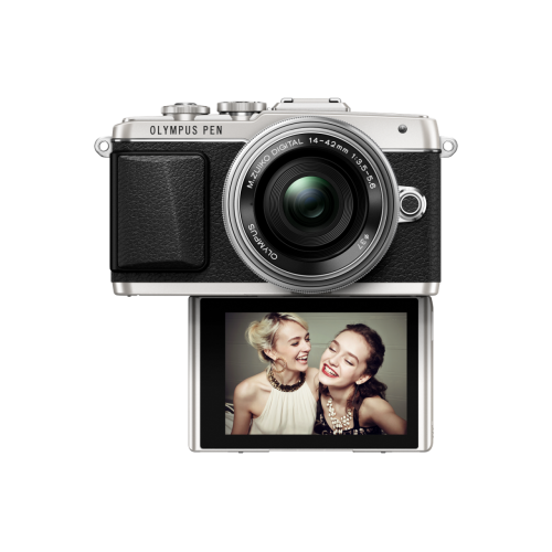 Фотоаппарат Olympus PEN E-PL7 Pancake Kit с 14-42 EZ серебристый