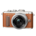 Фотоаппарат Olympus PEN E-PL8 Pancake Kit с 14-42 EZ коричневый (V205082NE000)