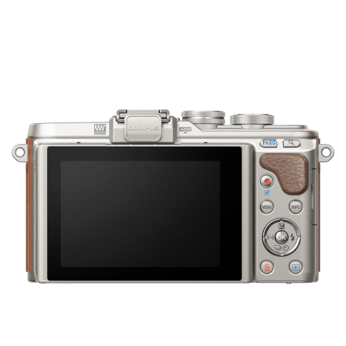 Фотоаппарат Olympus PEN E-PL8 Pancake Kit с 14-42 EZ коричневый